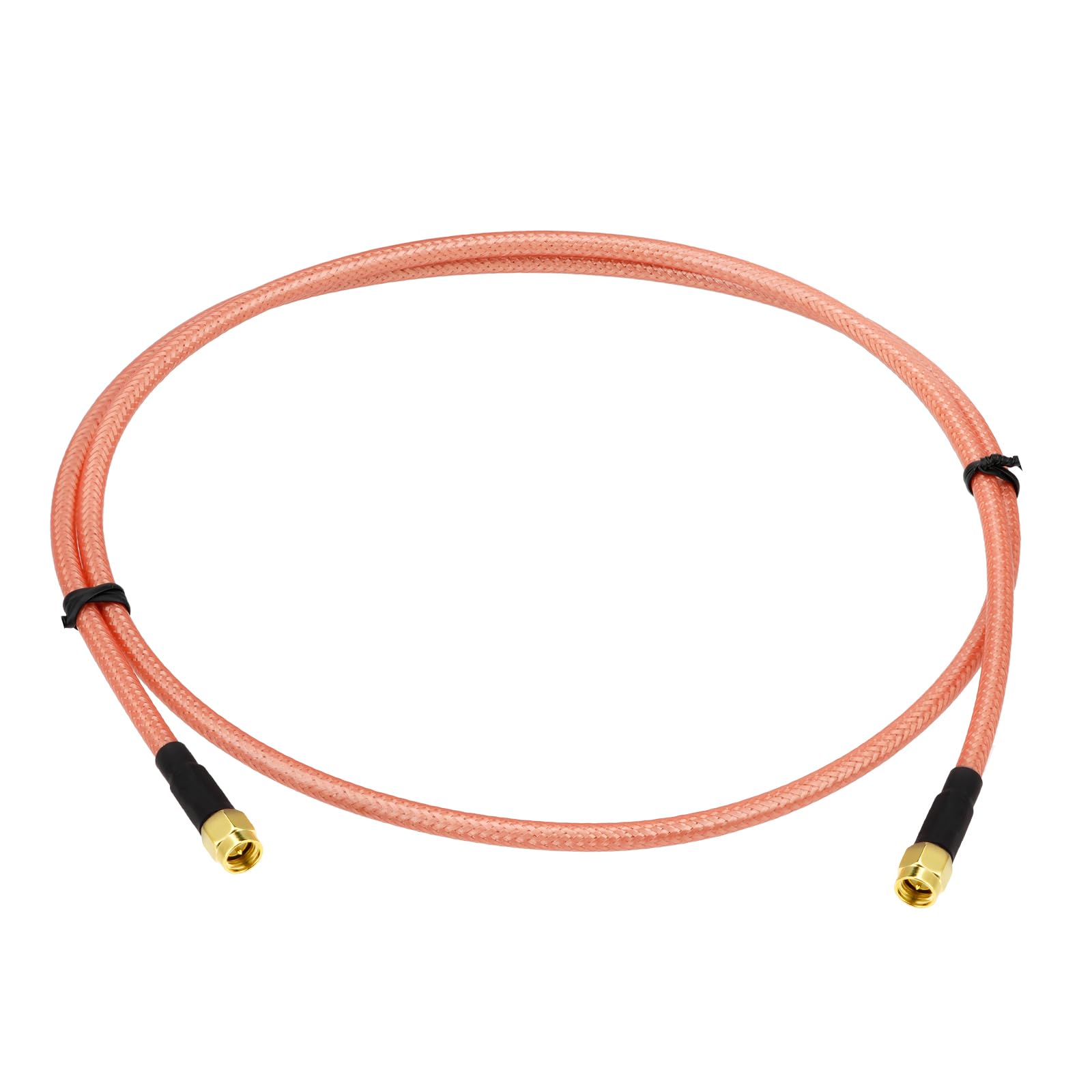 BINGFU SMA Kabel, 30cm SMA-Stecker auf Stecker RG400 Verlängerungskabel