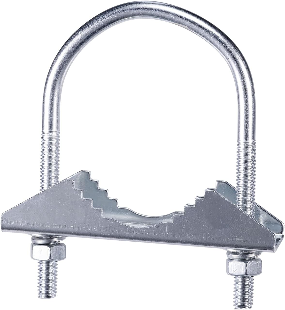 Bingfu SAT Mastschelle Doppelschelle Mast Schelle Korrosionsschutz für Outdoor LoRa Antenne Starlink Antenne WLAN Antenne, 4G LTE-Antenne, Amateurfunk-Antenne, DVBT Antenne