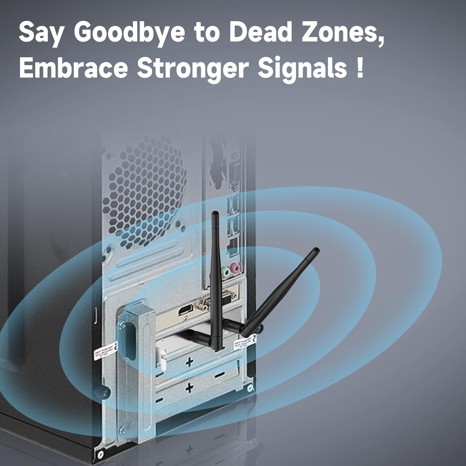 Bingfu WLAN-Antenne 2,4 GHz, 5,8 GHz, 3 dBi RP-SMA-Antenne + U.FL IPX IPEX auf RP-SMA-Kabel + PCI-Rücksteckplatzabdeckung für WLAN-Router, Drahtloser Mini-PCI-Express PCIE-Netzwerkkartenadapter