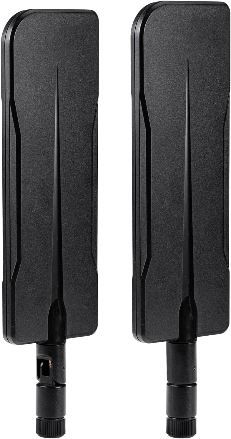 4G LTE Antenne 8dBi SMA Stecker Antenne Kompatibel mit 4G LTE Wireless CPE Router Hotspot Mobilfunk Gateway Industrieller IoT Router Wildkamera Wildkamera Outdoor Überwachungskamera