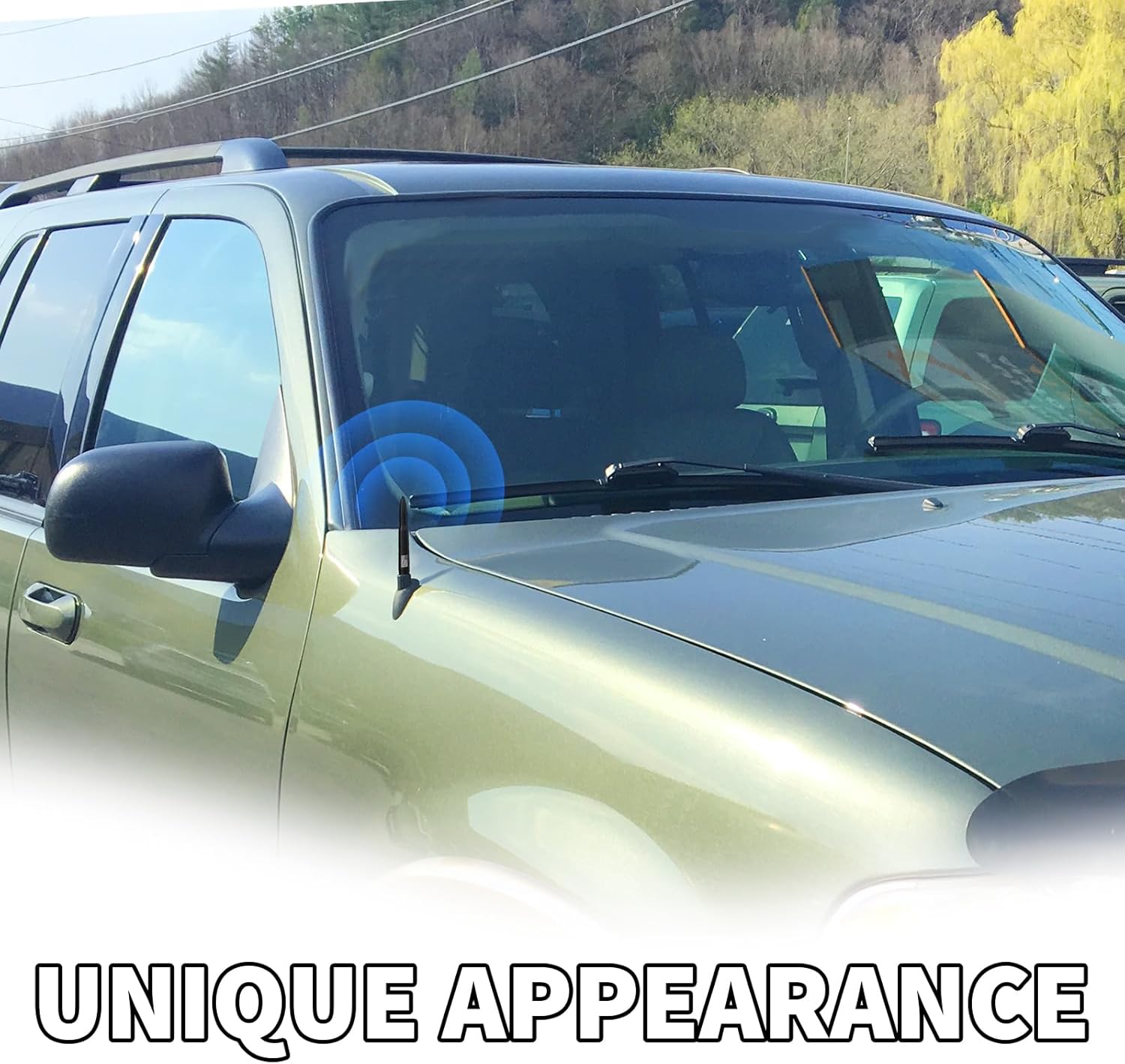 Bingfu Car Truck Stereo Antenna for Super Duty Ranger Explorer Pickup Trucks Vehicle Antenna Mast Replacement