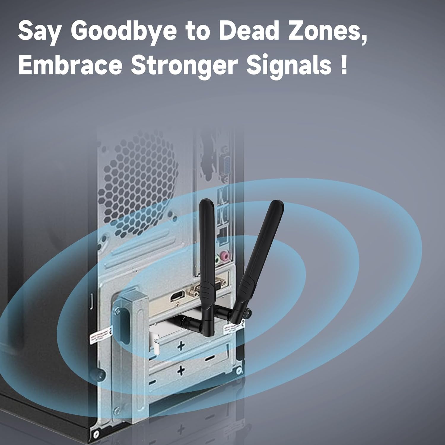 WLAN Antenne 2,4GHz 5,8GHz 8dBi RP-SMASteckerantenne + 25 cm U.FL IPEX MHF4 auf RP-SMA-Buchse-Verlängerungskabel + PCI-Steckplatzabdeckung für M.2 NGFF Intel Wireless-Netzwerkkarte WiFi-Adapter