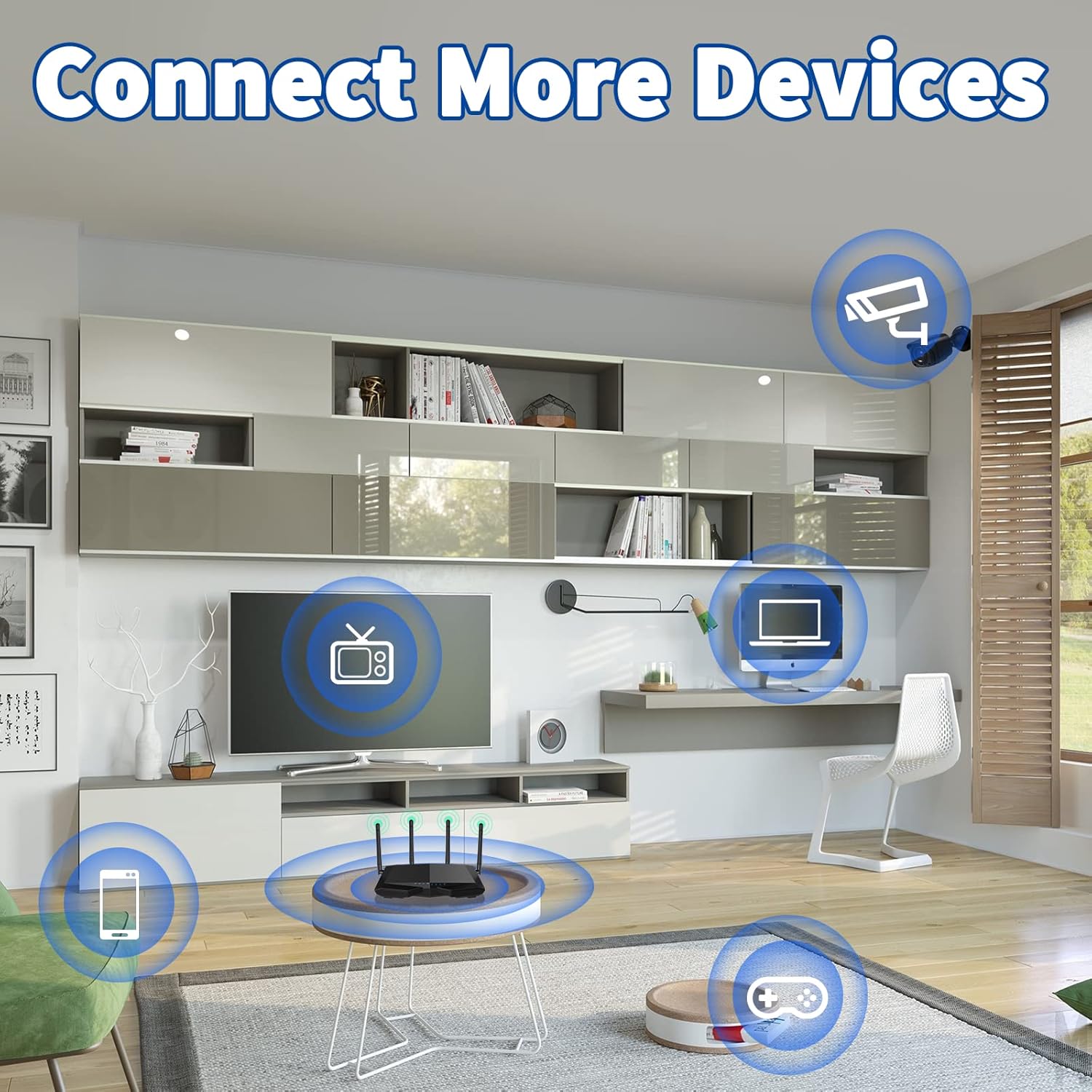 Bingfu Dualband WLAN Antenne 2,4 GHz 5 GHz 5,8 GHz 3 dBi MIMO RP-SMA-Stecker (2er-Pack) + 2 x 30 cm U.FL auf RP-SMA-Kabel für WLAN-Router Wireless Mini PCI Express PCIE-Netzwerkkartenadapter