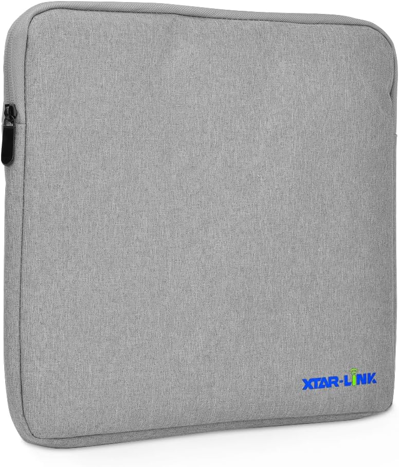 BINGFU Tragetasche für Starlink Mini Dish, Aufbewahrungstasche für Starlink Mini Dish Satellitenschüssel, ideal für Wohnmobile, Camping im Freien, Reisen, leicht zu tragen, dauerhafter Schutz,Grau