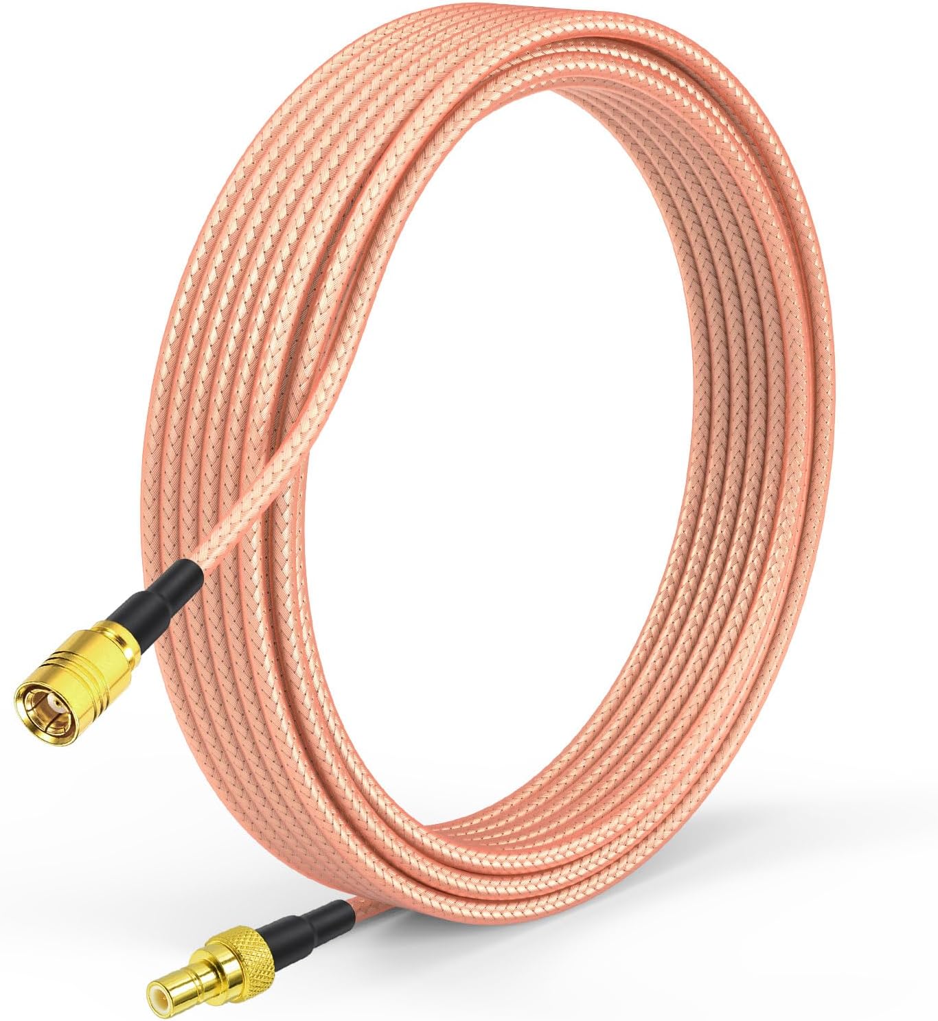 Bingfu SMB Kabel 5 m SMB-Buchse auf SMB-Stecker DAB Autoradio Antennenkabel