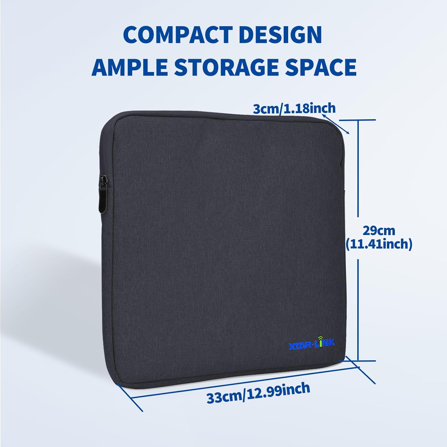 Tragetasche für Starlink Mini Dish, Aufbewahrungstasche für Starlink Mini Satellitenschüssel, ideal für Wohnmobile, Camping im Freien, Reisen, leicht zu tragen, dauerhafter Schutz, Marineblau