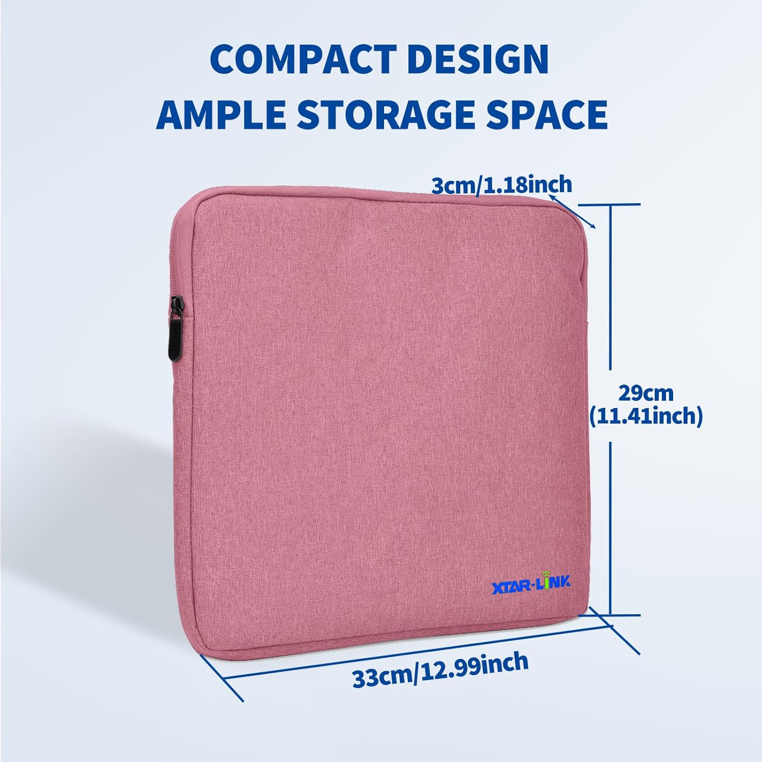 Bingfu Tragetasche für Starlink Mini Dish, Aufbewahrungstasche für Starlink Mini Dish Satellitenschüssel, ideal für Wohnmobile, Camping im Freien, Reisen, leicht zu tragen, dauerhafter Schutz,Rosa