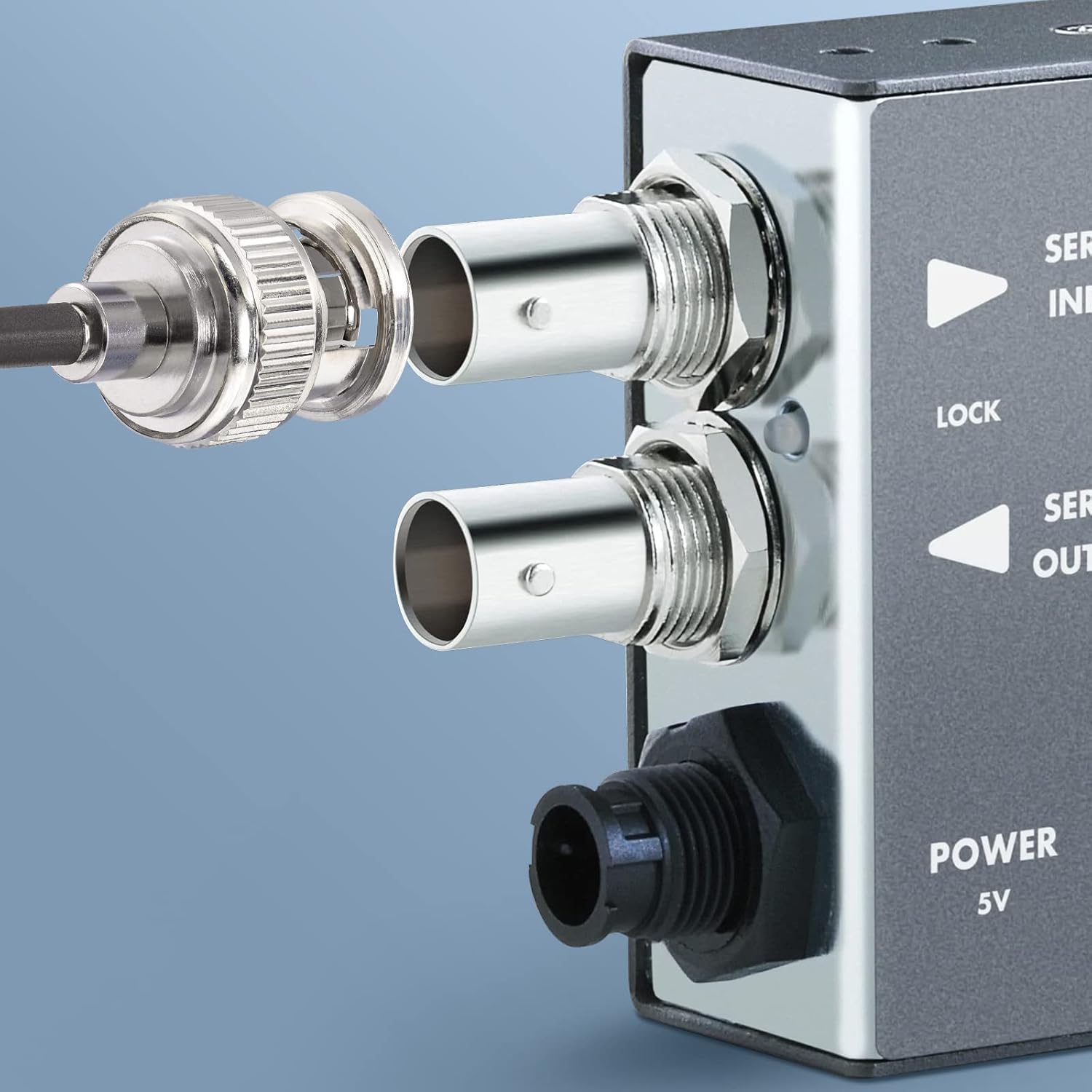 BINGFU SDI-Kabel 3G HD SDI Vedio BNC zu BNC Kabel RG179 75 Ohm Koaxial SDI Kabel 60cm für 4K 1080P 3G HD SDI Kamera Monitor Vedio Recorder SDI zu HDMI Konverter Splitter Hub Überwachungskamera