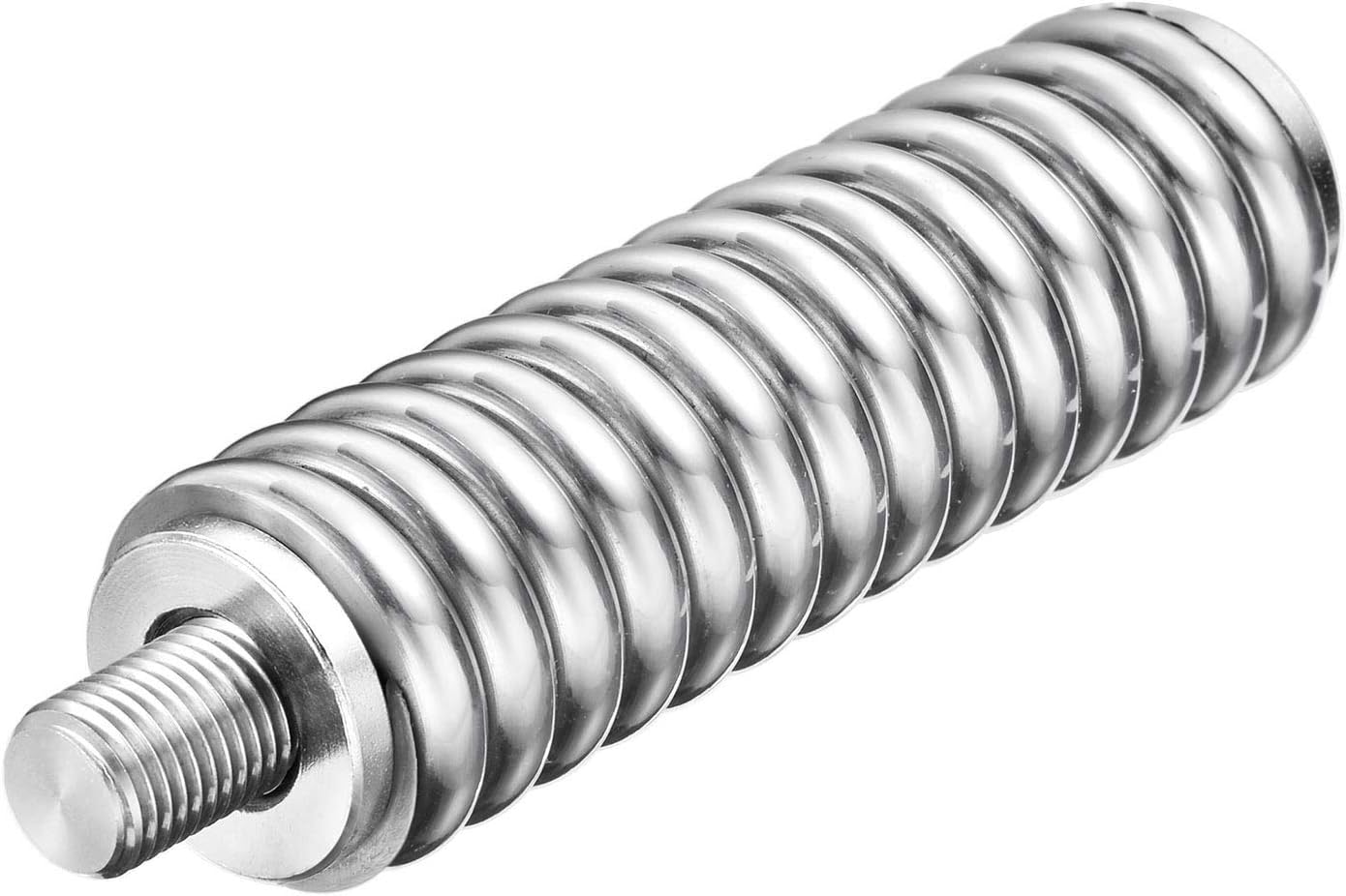 Bingfu CB Antenna Spring Heavy Duty Stainless Steel Compatible with Vehicle Truck Van RV Motorhome Matine Boat Mobile CB Radio Antenna Mount Up to 60" Long 3/8" 24 Thread