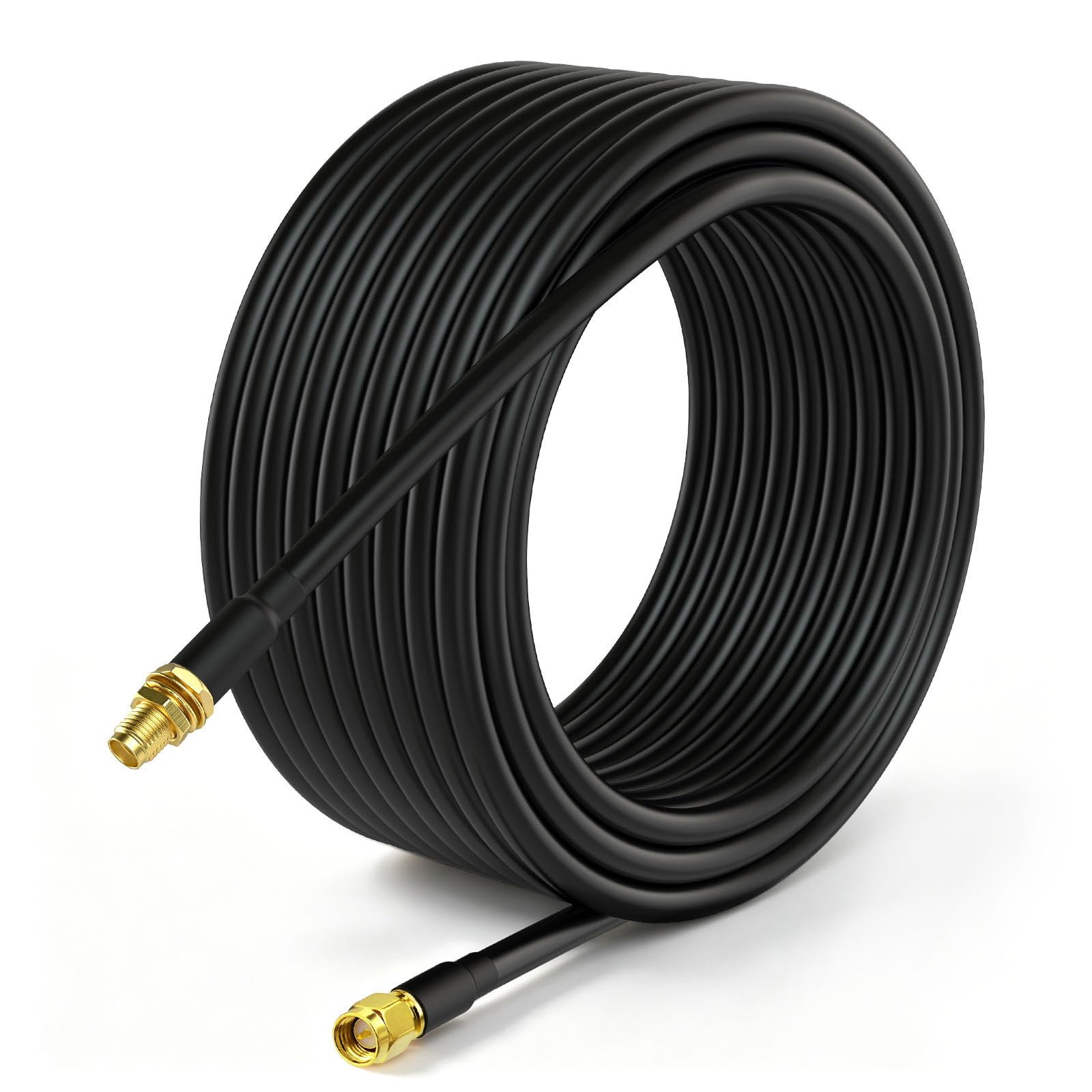 BINGFU SMA Kabel Buchse auf Stecker ALSR240 Verlustarmes Koaxialkabel 5 m