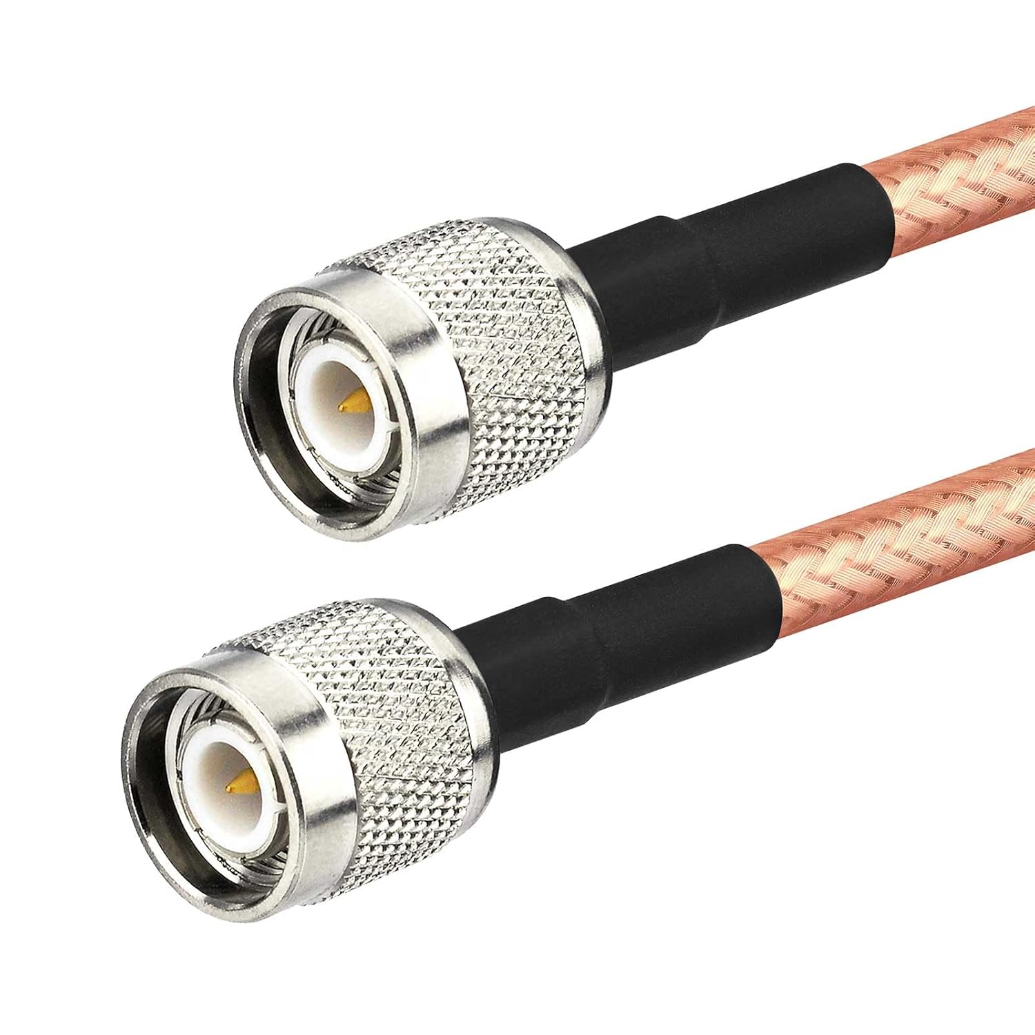 BINGFU TNC Kabel TNC Stecker auf Stecker RG400 Verlustarmes Koaxialkabel 5 m