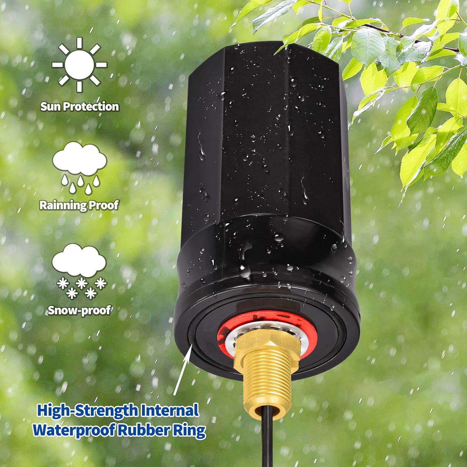 Bingfu 4G LTE Antenne 7 dBi Outdoor SMA-Stecker Antenne Wandmontage, wasserdichte Antenne Kompatibel mit Vodafone E-PlusT-Mobil O2 Vodafone 4G LTE Router Gateway Modem Wildkamera