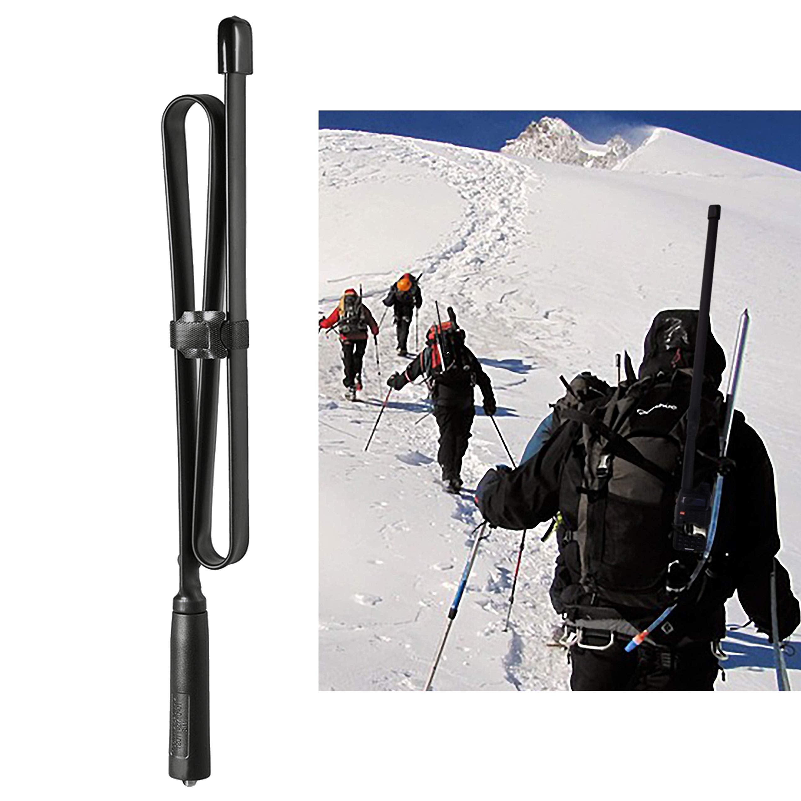 Bingfu Foldable CS Tactical SMA Female Ham Radio Antenna 2-Pack Dual Band VHF UHF 136-520MHz 42.5 inch Antenna for Baofeng BF-F8HP UV-5R UV-82 BF-888S GT-3 Ham Two Way Radio Walkie Talkie