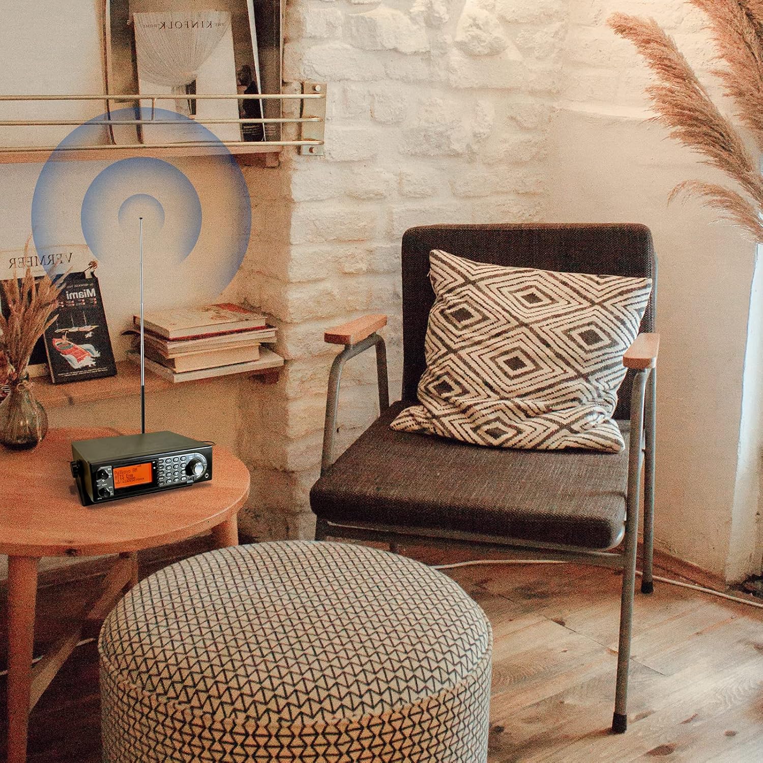 Bingfu VHF UHF 5 Abschnitte 42cm Teleskopantenne mit BNC Stecker für CB Radio Scanner Amateurfunk Zweiwegefunk Mobiler Scanner FM Sender Drahtloses Mikrofon Empfänger Frequenzzähler