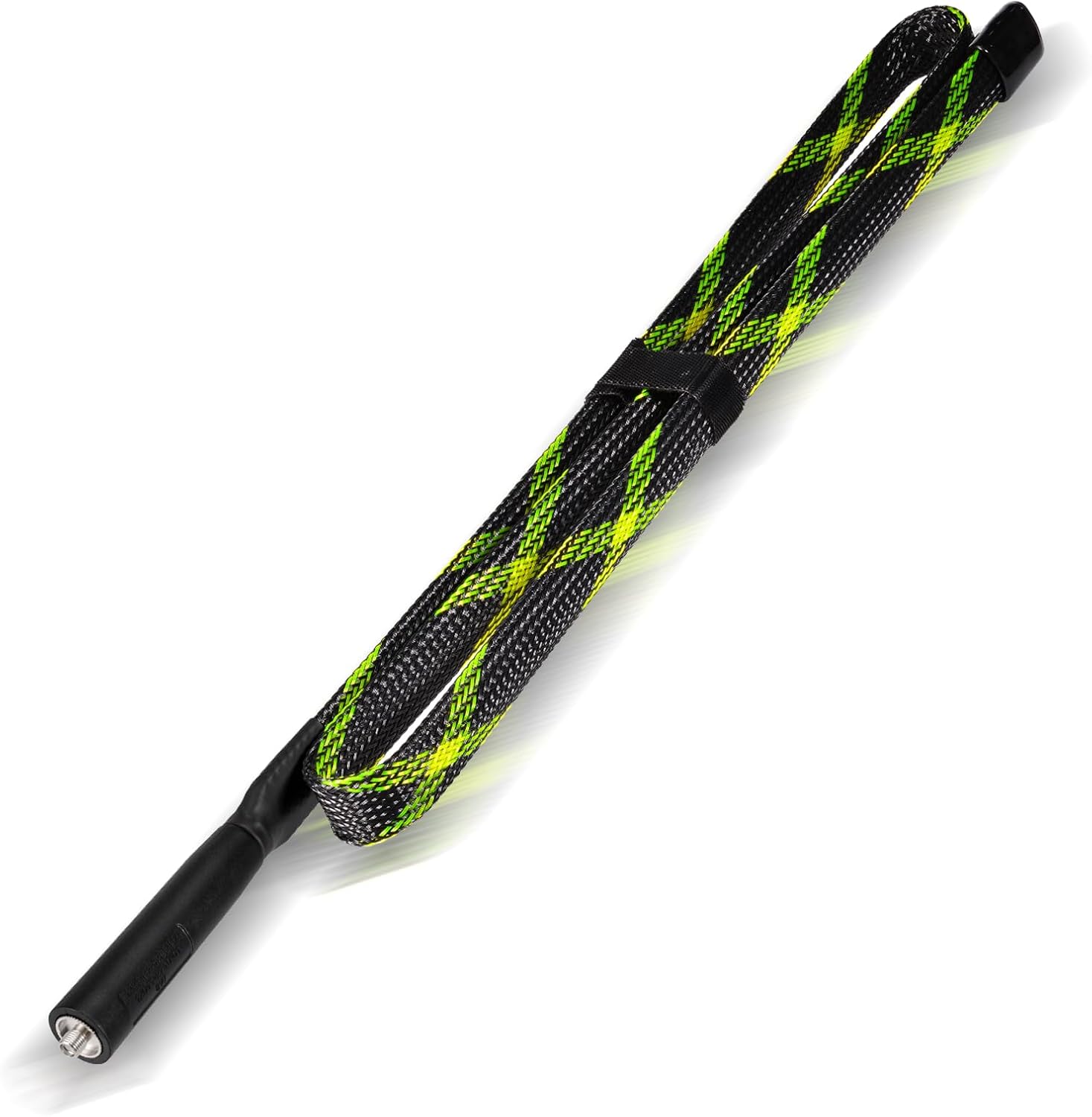 Bingfu 109.5cm dual-band camouflage tactical antenna for handheld radios.