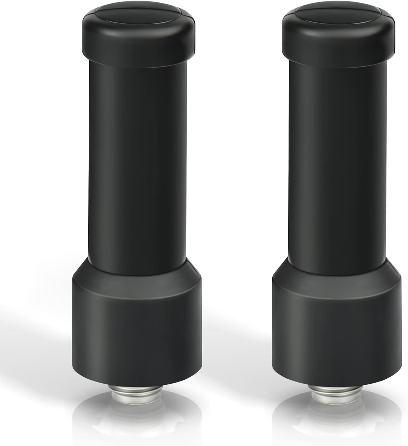 Bingfu 2-pack UHF short walkie talkie antenna with SMA-female connector