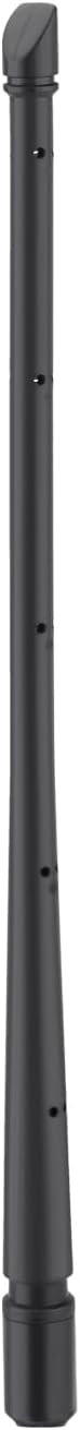 Bingfu 33cm (13 inch) flexible car radio antenna mast with durable rubber coating and multi-adapter kit