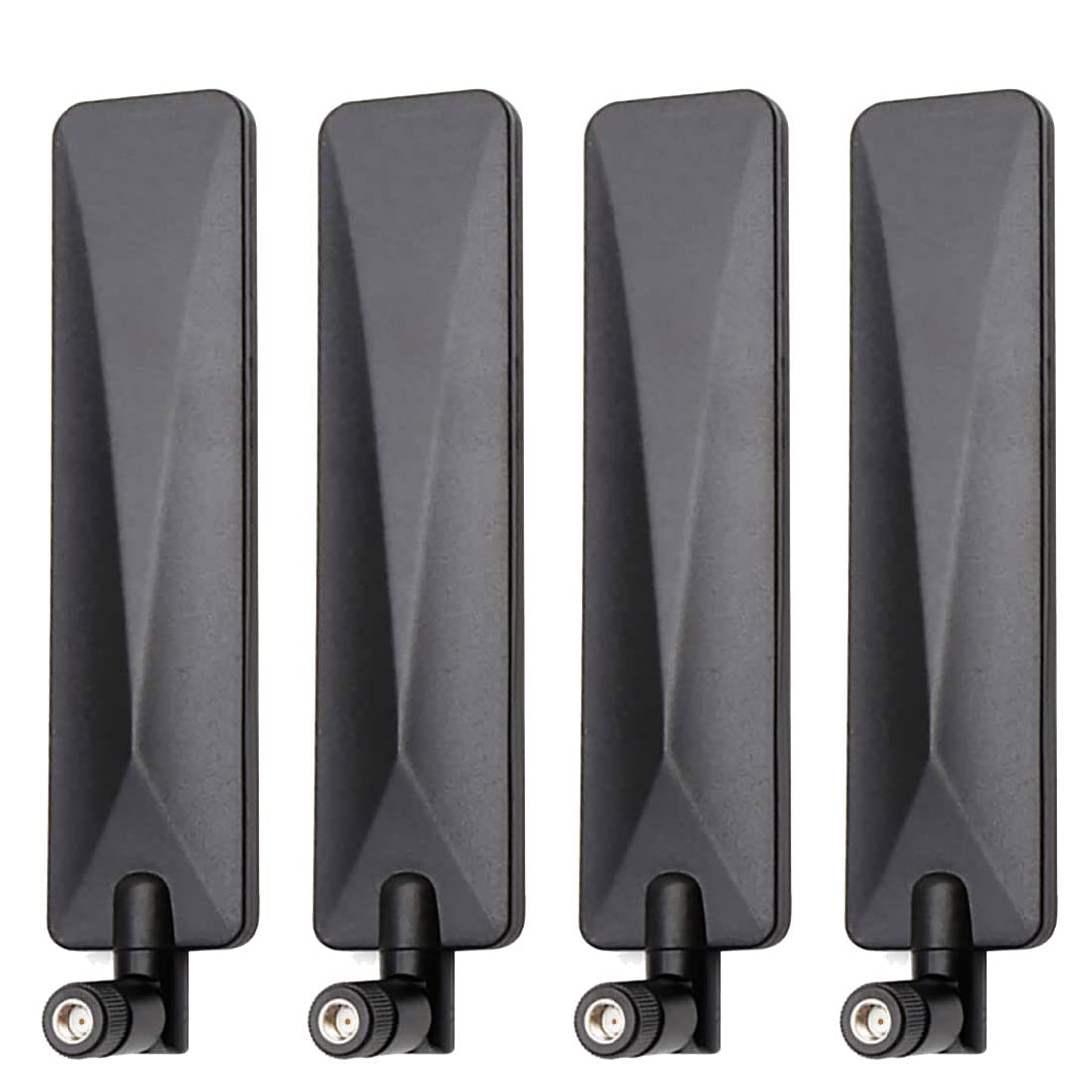 Bingfu 4-Pack 9dBi RP-SMA Male high-gain 4G LTE trail camera antennas for Spypoint