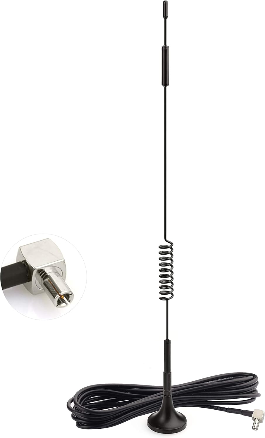 Bingfu 4G LTE omni-directional antenna with magnetic base and TS9 male connector