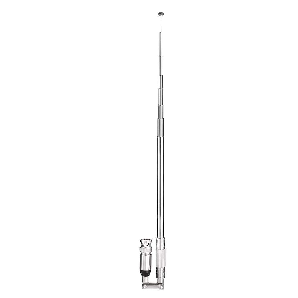 Bingfu 8-section telescopic BNC wideband scanner antenna fully extended
