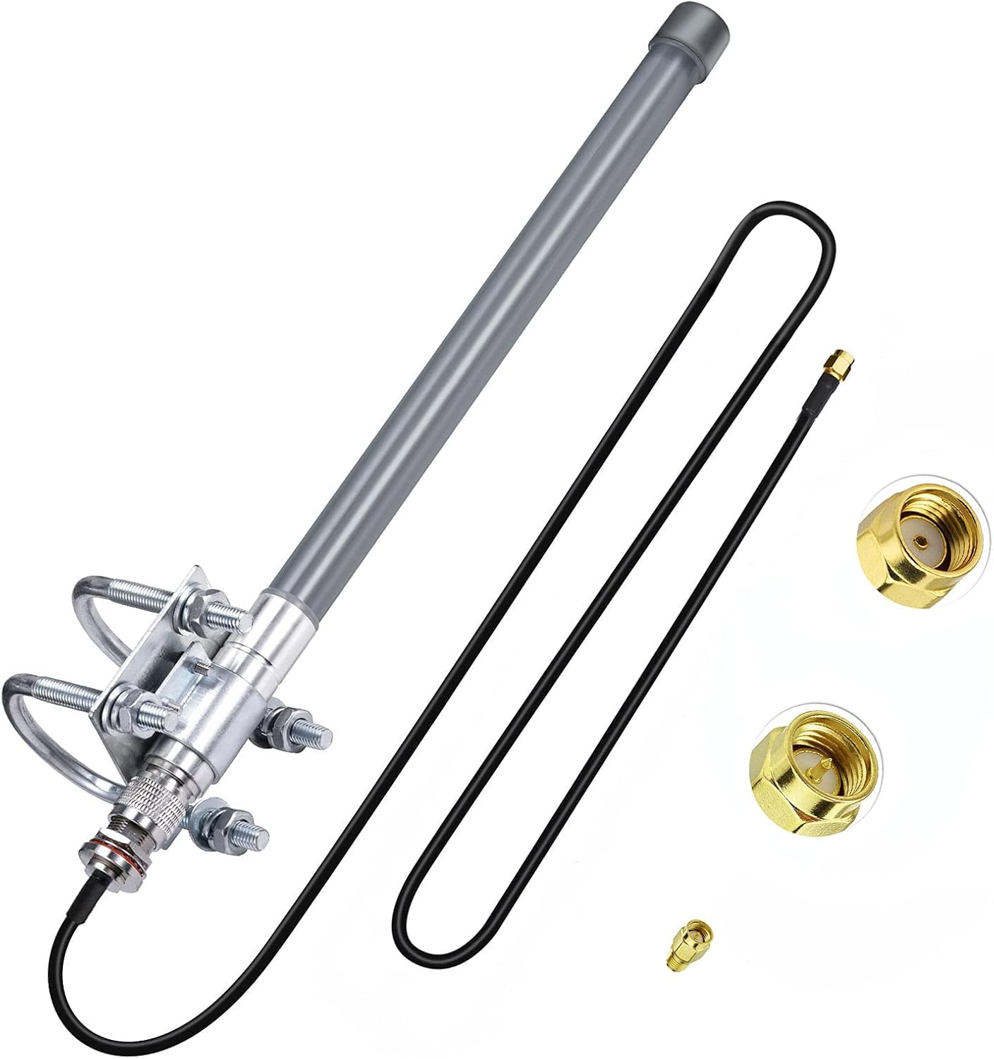 Bingfu 868MHz 3dBi LoRa fiberglass outdoor antenna for Helium mining