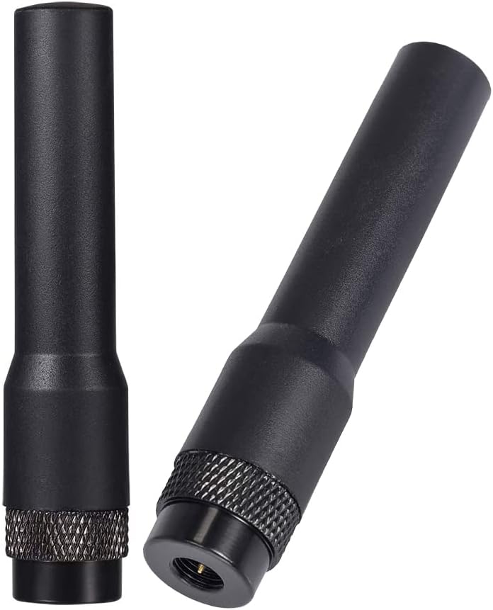 Bingfu Mini Short GPS Replacement Antenna (2-Pack) for Garmin Alpha 100 200, Astro 220 320 430 - Low-Profile SMA-Male Portable Antenna