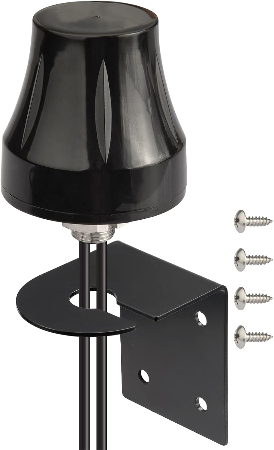 Bingfu Outdoor 4G LTE MIMO Antenna: Waterproof Wall Mount Fixed Bracket for Cellular Router, Gateway & Security Camera