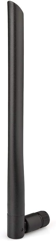 Bingfu WiFi antenna mounted on a metal PC case or wall cabinet for wireless signal extension