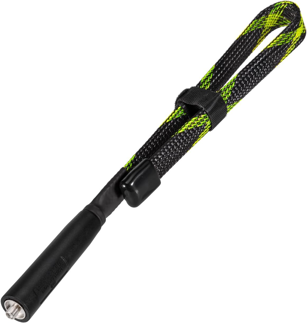 Bingfu camouflage tactical foldable walkie talkie antenna with SMA female connector, 18.7 inch length for extended VHF UHF range