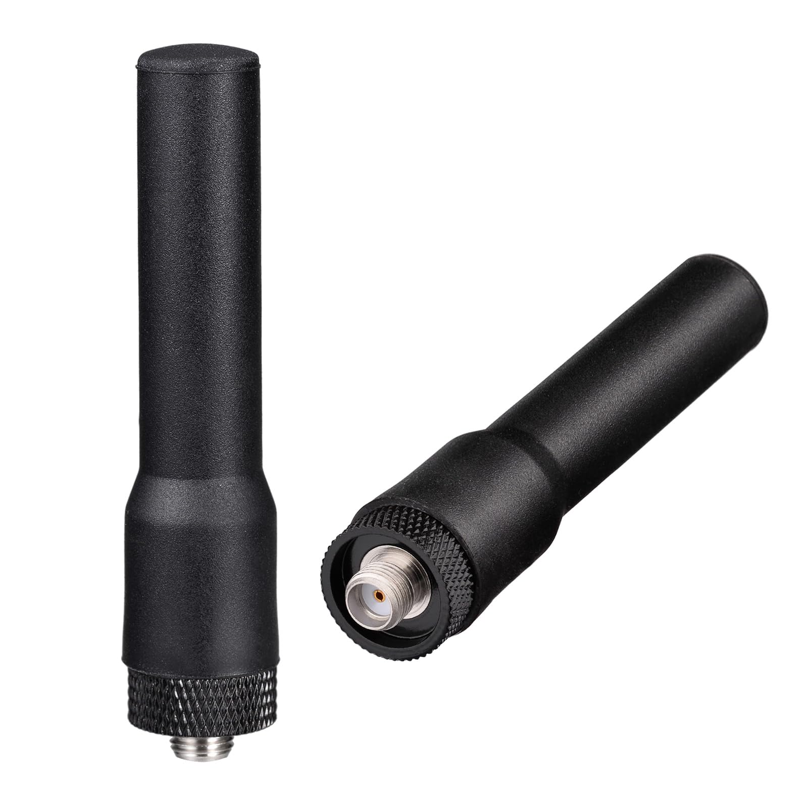 Bingfu dual-band VHF/UHF SMA-Male flexible antenna 2-pack for handheld radios.