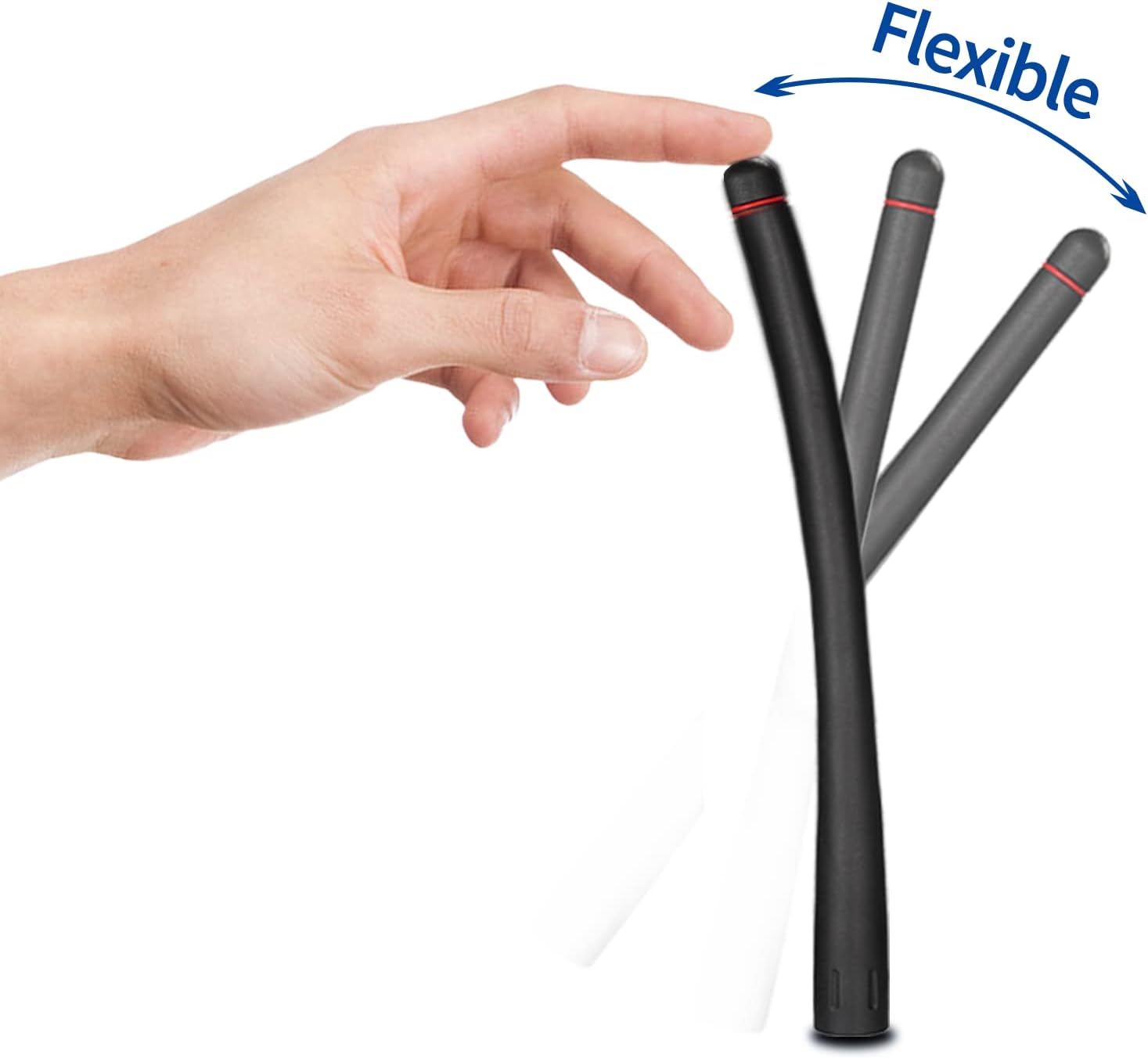 Bingfu handheld marine VHF antenna with SMA-Male connector.