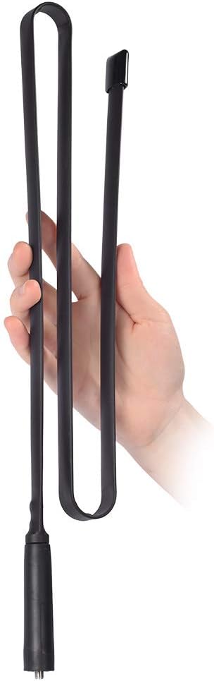 Close-up of the durable, foldable tactical whip design and high-quality construction