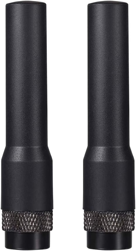 Close-up of the durable, high-flexibility rubberized antenna housing and SMA-Male base