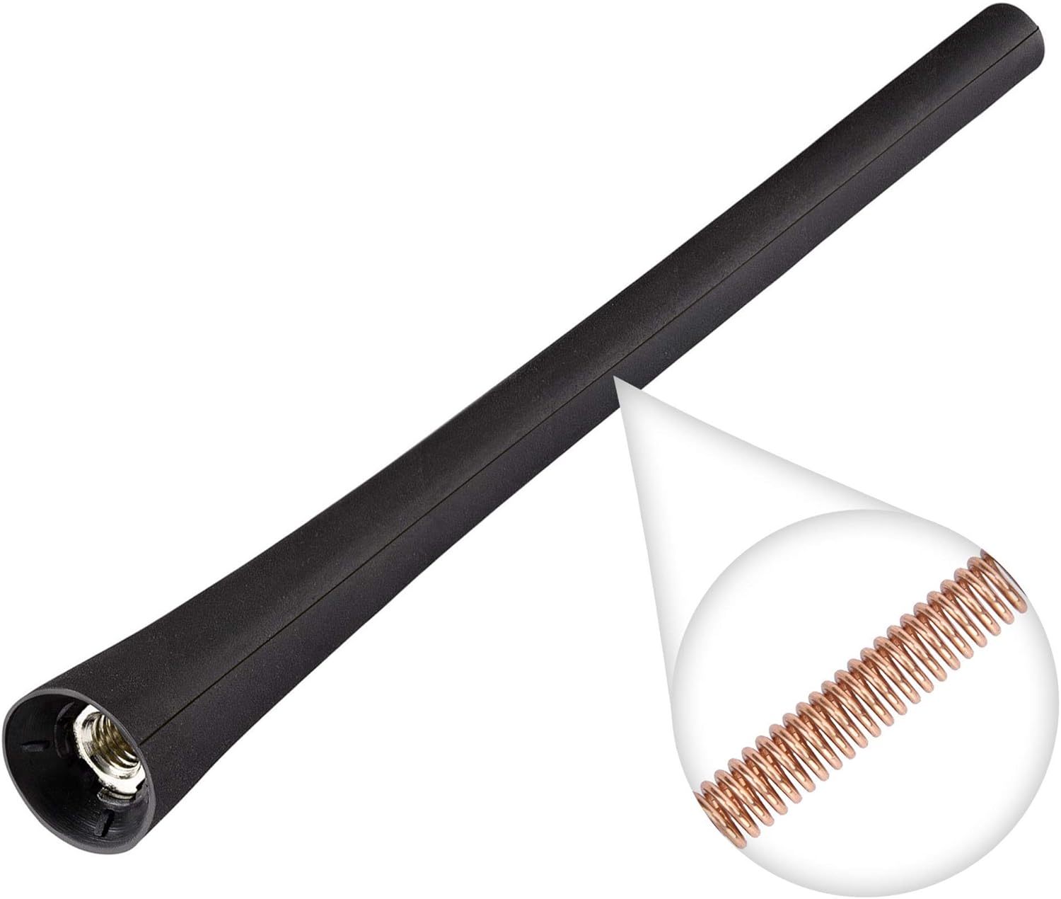 Close-up of the durable, weather-resistant rubber exterior and the high-conductivity copper core that ensures stable signal performance