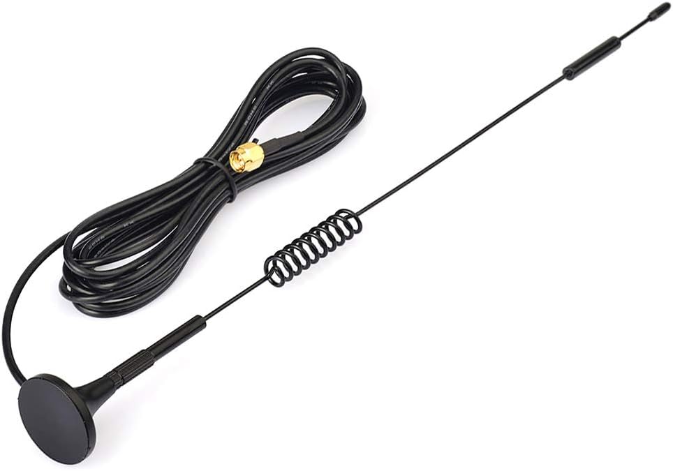 Detail of dual gold-plated SMA Male connectors (inner pin) for Bingfu BFN00401/TO4A001UK