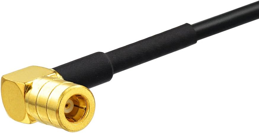 Detailed view of the standard SMB plug, highlighting its compatibility with major aftermarket car stereo brands