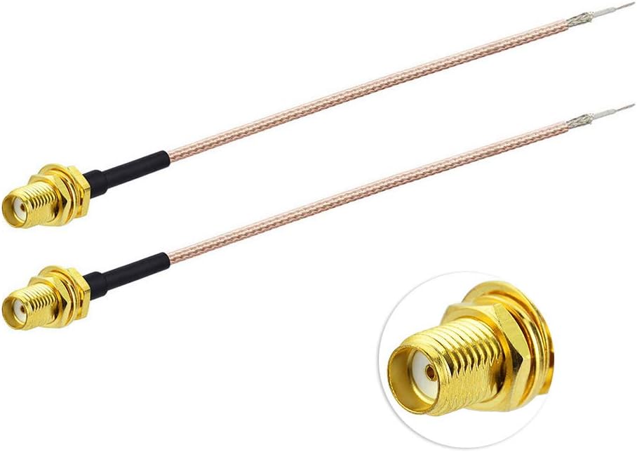 High-precision SMA male connector detail for reliable signal connection
