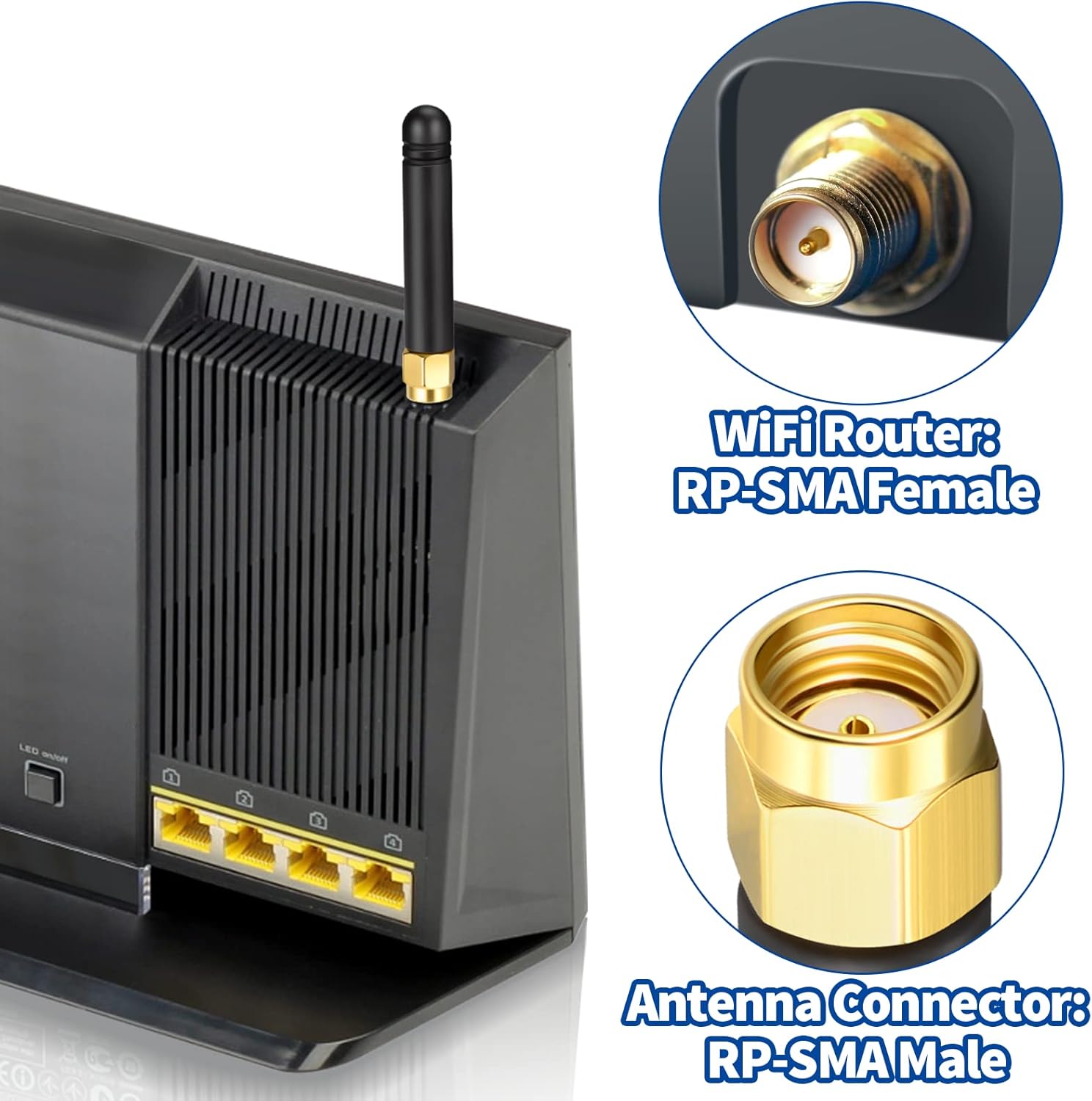 Installing Bingfu mini antennas on a compact Intel NUC or a micro-sized wireless gateway