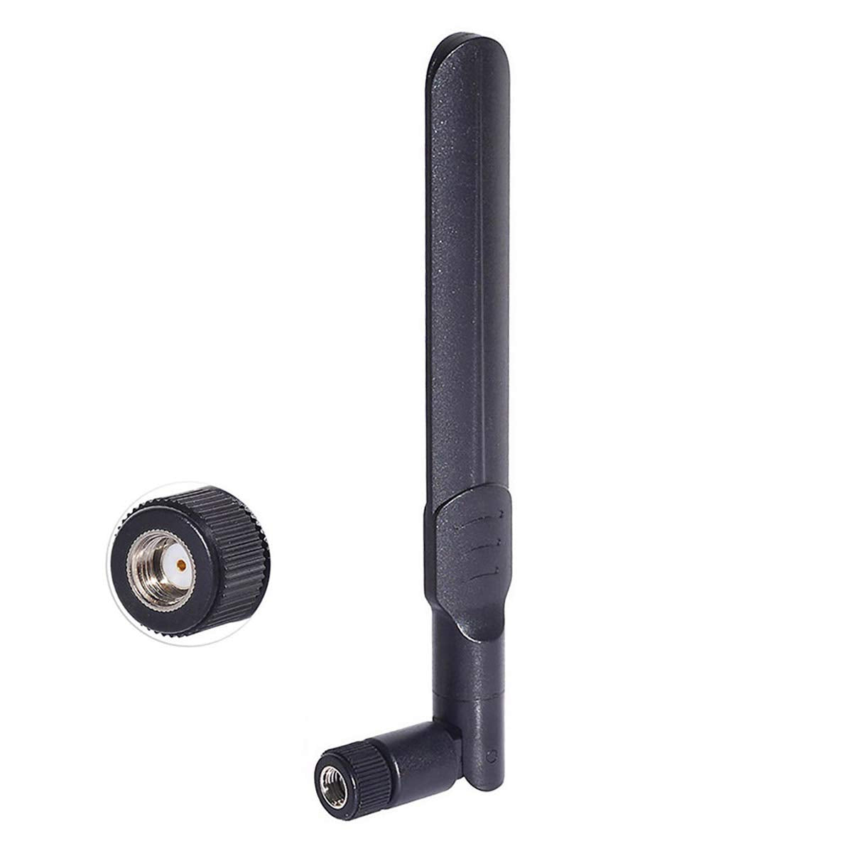 Bingfu 4G LTE Cellular Trail Camera Antenna 8dBi RP-SMA Male Antenna (10-Pack) Compatible with Spypoint Link Micro Solar EVO Link S Dark Wildlife Hunting Game Cam Outdoor Mobile Security Camera