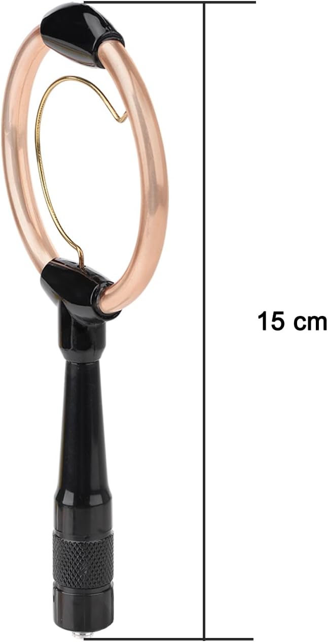 Technical diagram showcasing the loop dimensions and overall compact form factor