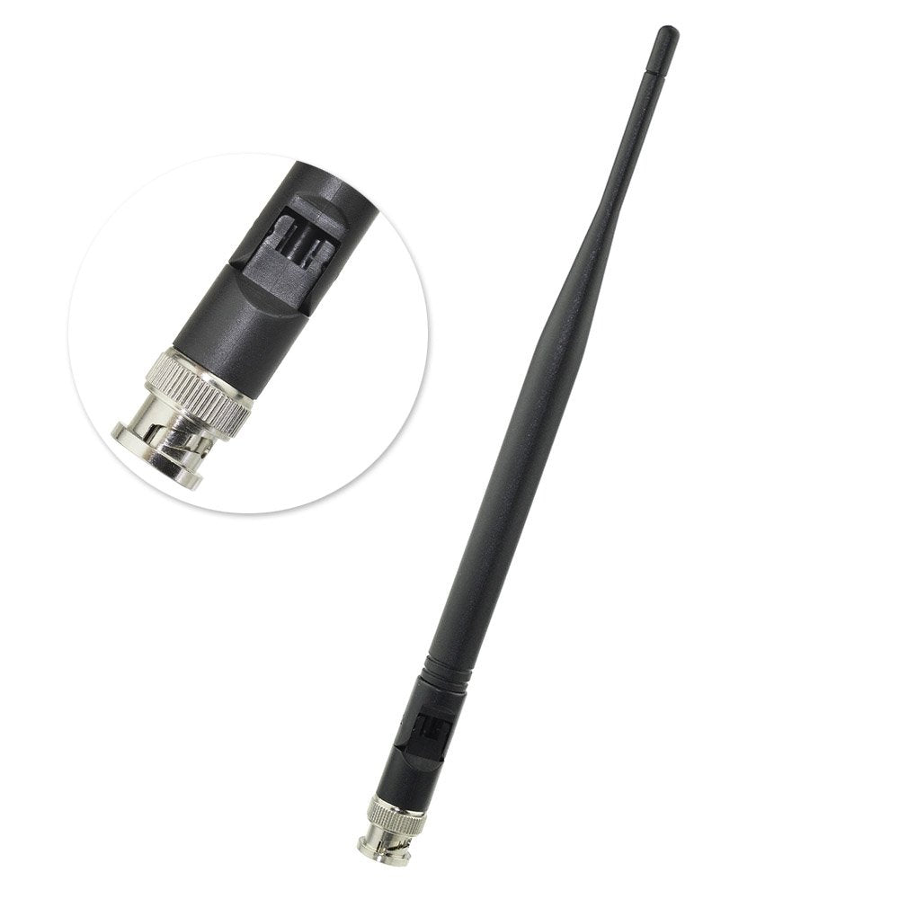 21.5cm professional UHF antenna featuring a 90-degree swivel hinge for flexible positioning