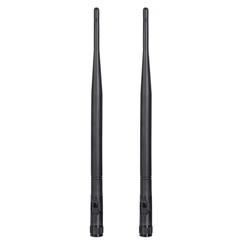 Bingfu 4G LTE Cellular Trail Camera Antenna 5dBi RP-SMA Male Antenna (2-Pack) Compatible with 4G LTE Cellular Trail Camera Game Camera Wildlife Hunting Camera Outdoor Mobile Security Camera