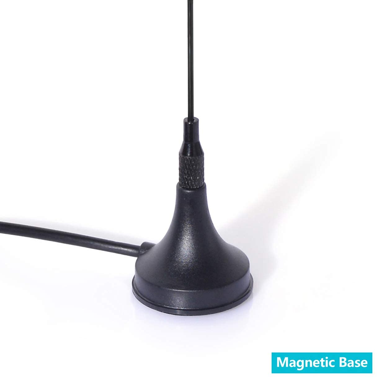 Bingfu 20-1300MHz Police Scanner Antenna Radio Scanner Magnetic Base Antenna HF VHF UHF Ham Radio BNC Male Antenna (2-Pack) Compatible with Uniden Bearcat Whistler Radio Shack Police Radio Scanner