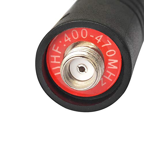 Bingfu UHF 400-470MHz Two Way Radio Antenna Replacement Walkie Talkie SMA Female Antenna 2-Pack Compatiable with BaoFeng BF-888S Arcshell AR-5 AR-6 AR-7 Retevis H-777 H-777S Kenwood Two Way Radio