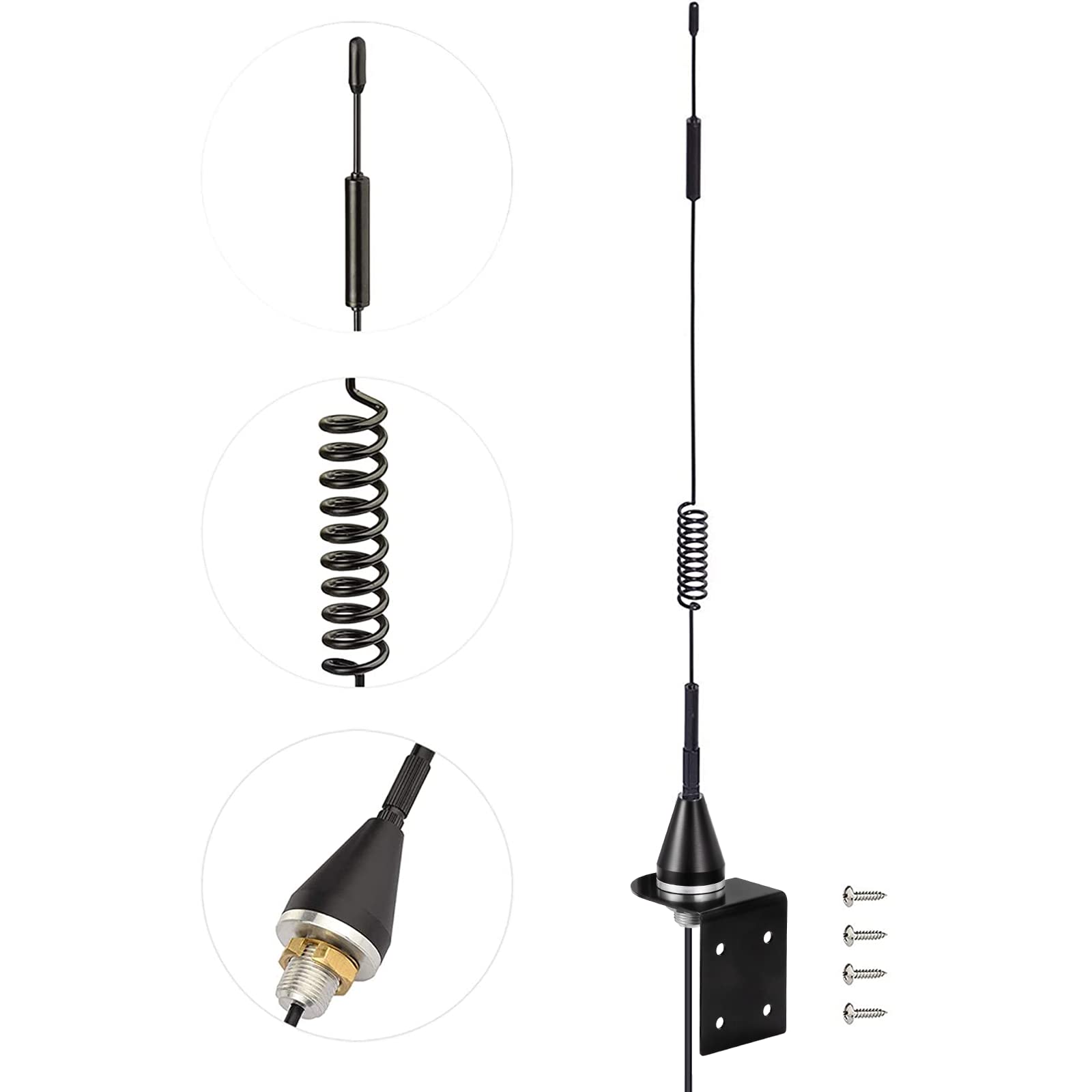 Bingfu Lora Gateway Antenna 900-930MHz 7dBi RP-SMA Male Antenna Outdoor Fixed Bracket Wall Mount Antenna for RAK Helium Hotspot Module Bobcat Nebra HNT Miner LoRaWAN SyncroBit Gateway