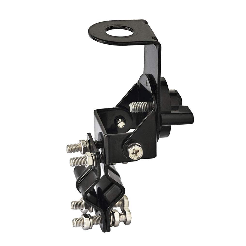 Bingfu Vehicle CB Radio Mobile Radio Antenna Mirror Mount Bumper Roof Rack Pole Mount Fixed Bracket for Car Truck CB Radio VHF UHF Ham Radio Amateur Radio Mobile Radio Antenna SO239 Female Connector