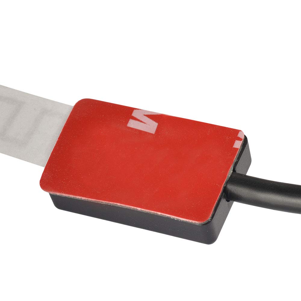 Bingfu Car Hidden Antenna Car Stereo AM FM Radio Antenna Car Windshield Window Glass Hidden Adhesive Mount Antenna Aerial for Vehicle Truck SUV Car Stereo Audio Radio Head Unit CD Media Receiver