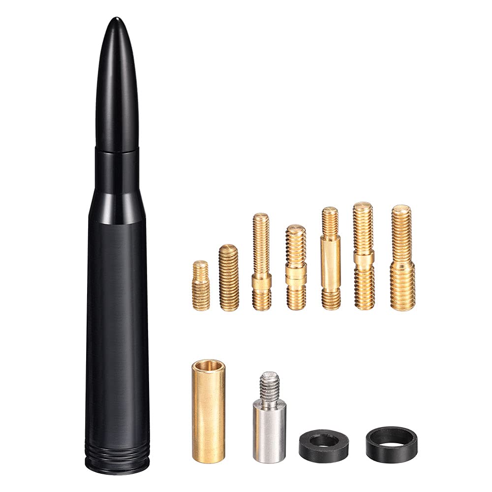 Bingfu Vehicle Bullet Antenna Mast Car Truck Antenna Replacement for GM Chevy Chevrolet Silverado 1500 2500 3500 HD Avalanche GMC Sierra 1500 2500 3500 Denali Heavy Duty Pickup Trucks