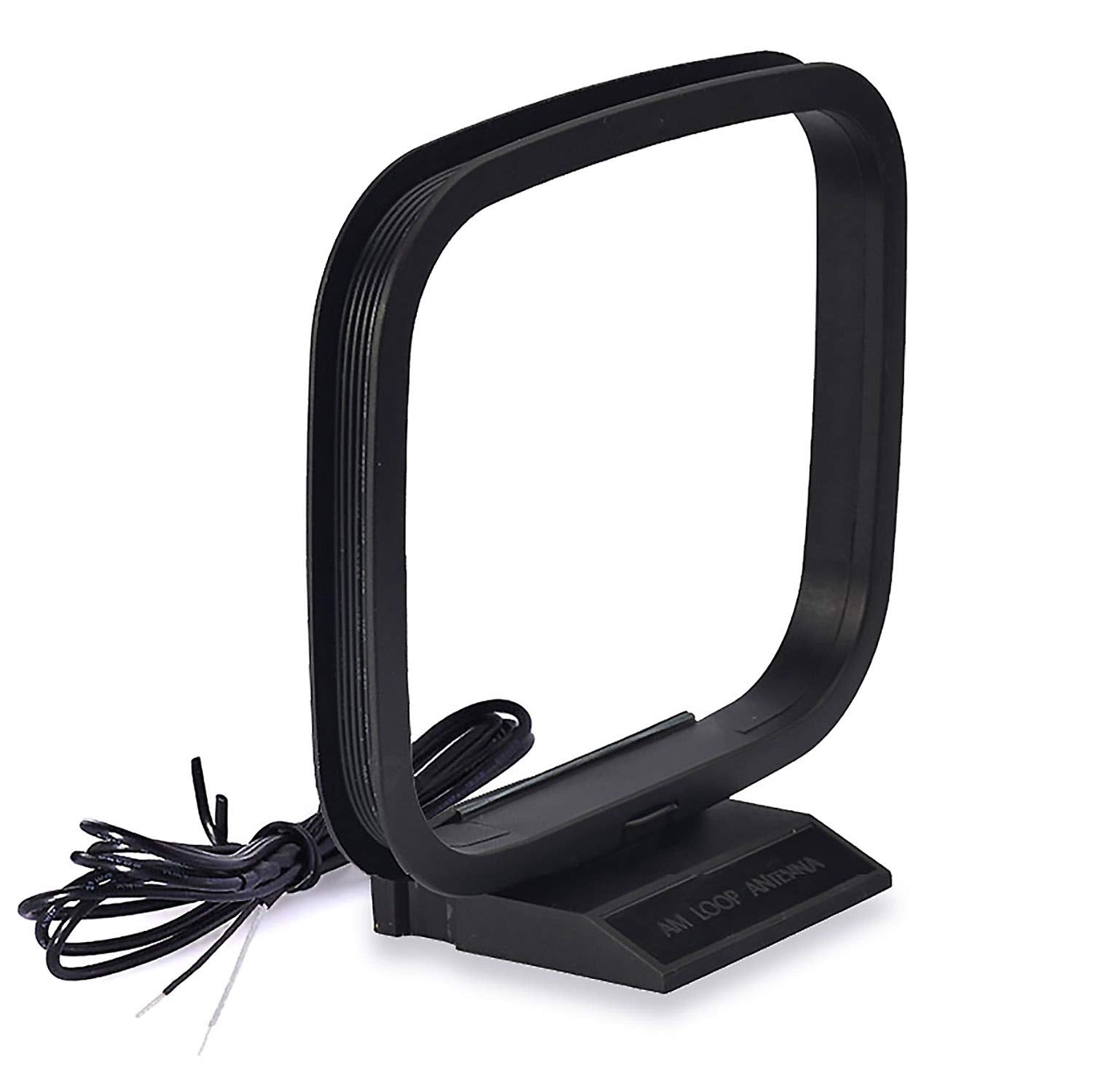 Bingfu AM Loop Antenna with 2 Pin Bare Wire Compatible with Pioneer Onkyo Yamaha Marantz Pyle Indoor Radio Bluetooth Home Stereo Receiver AV Audio Vedio Home Theater Receiver Power System
