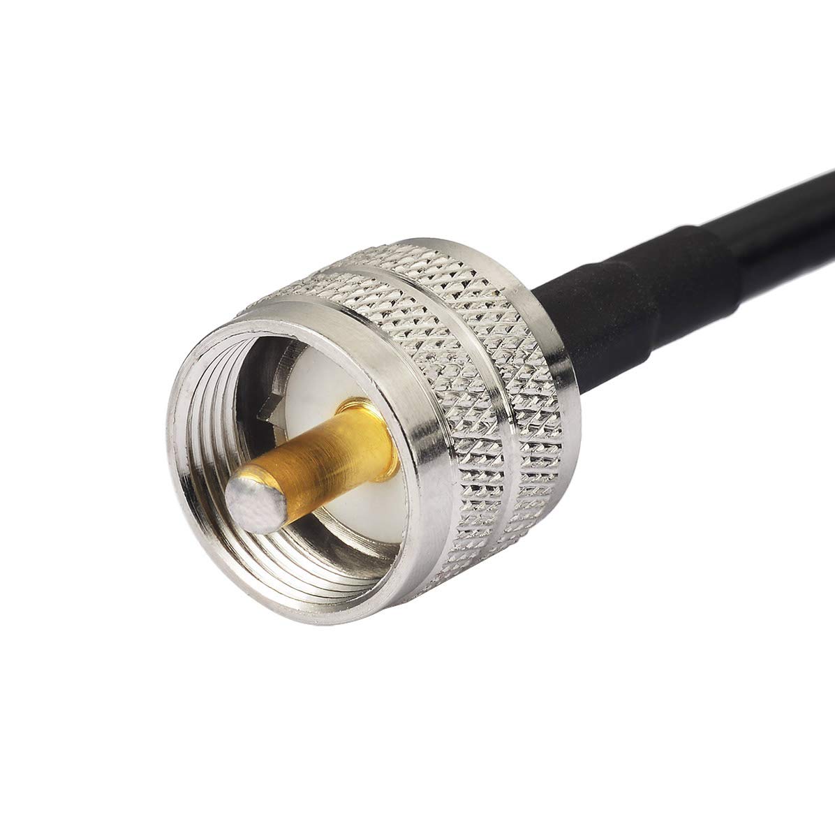 Bingfu Vehicle Ham Radio Mobile Radio Antenna Dual Band VHF UHF 136-174MHz 400-470MHz NMO Mount Magnetic Base Low Profile Antenna PL259 Male Connector for Car Truck Amateur Radio Marine VHF Radio